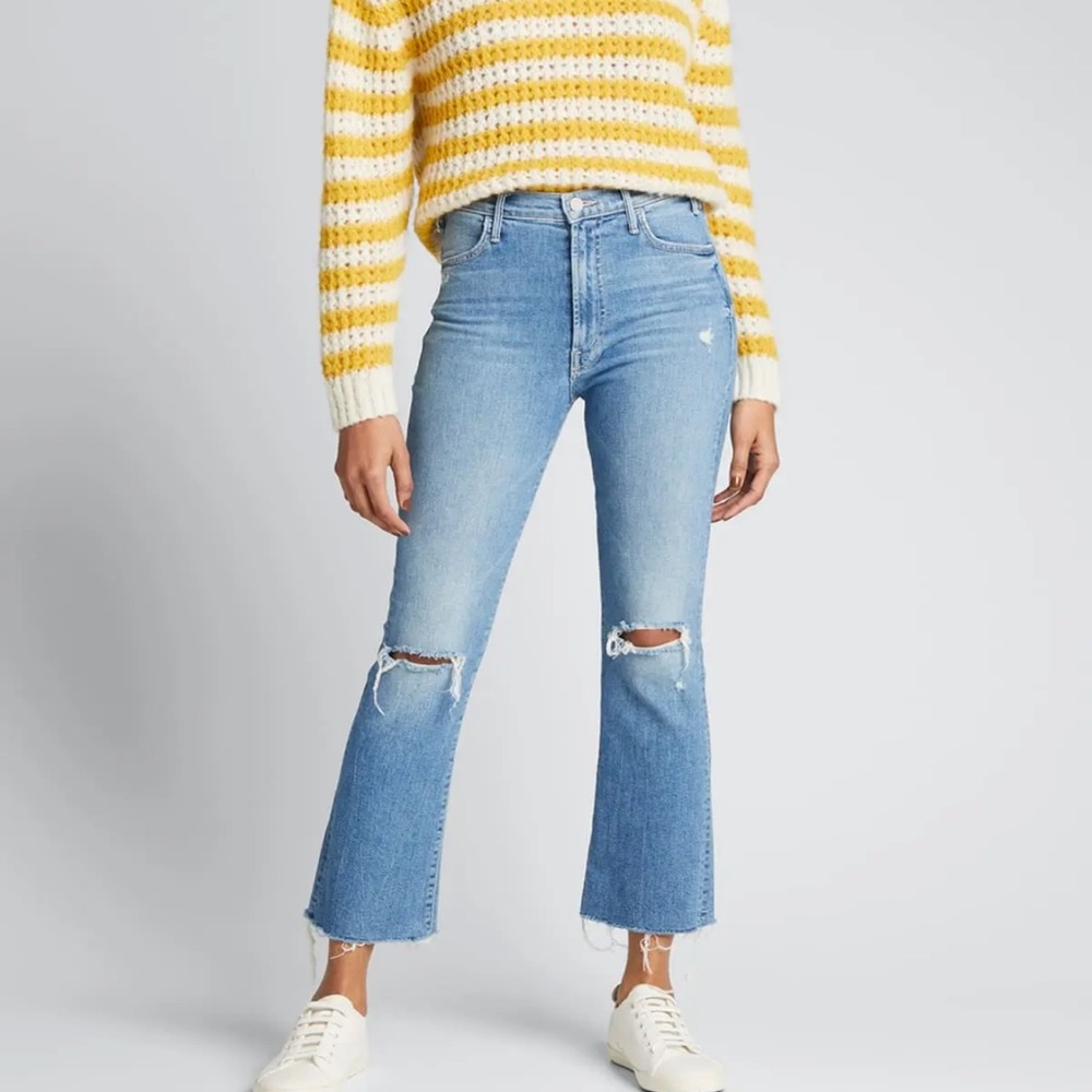 Mother The Hustler Ankle Fray jeans, Understudy